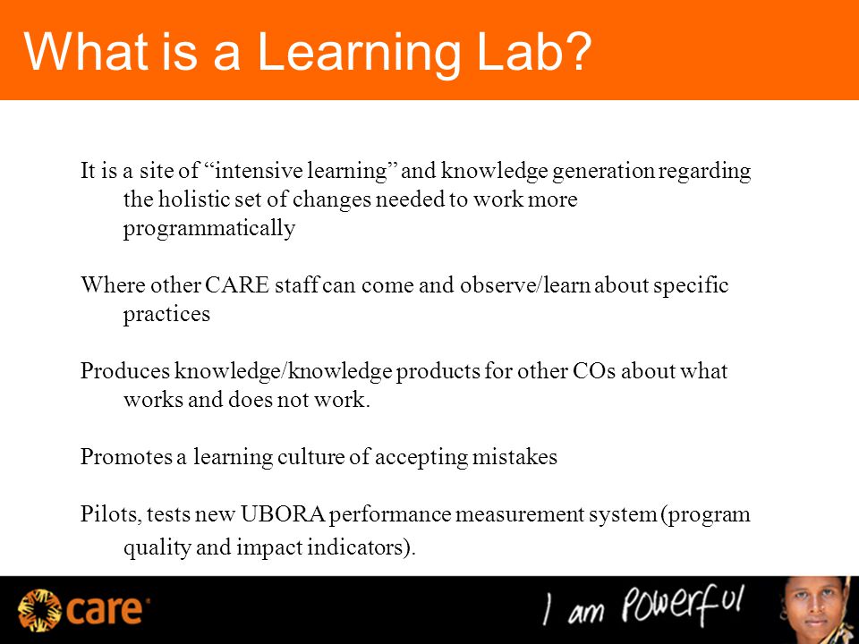 What is a Learning Lab.