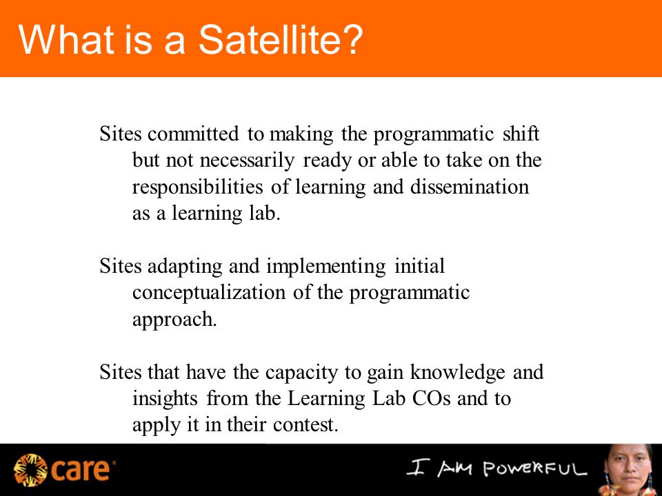 What is a Satellite.