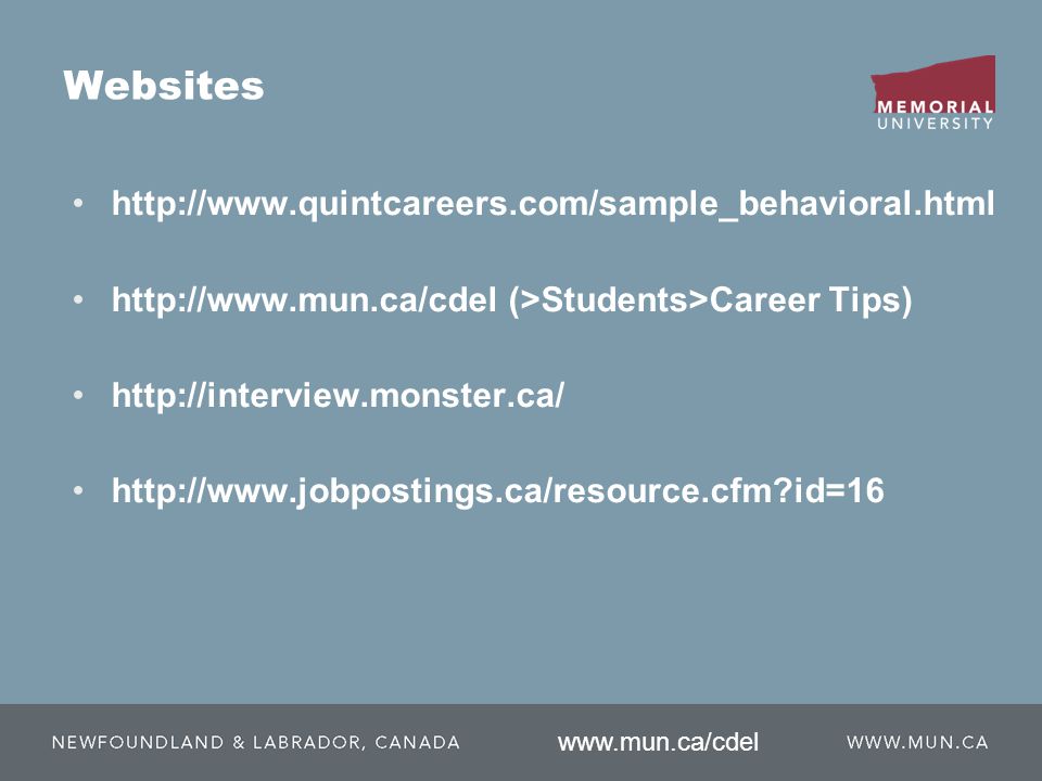 Websites     (>Students>Career Tips)     id=16