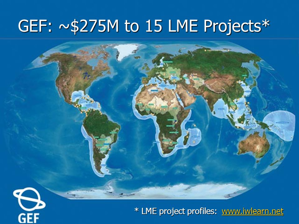 1 June June June GEF: ~$275M to 15 LME Projects* * LME project profiles:   * LME project profiles: