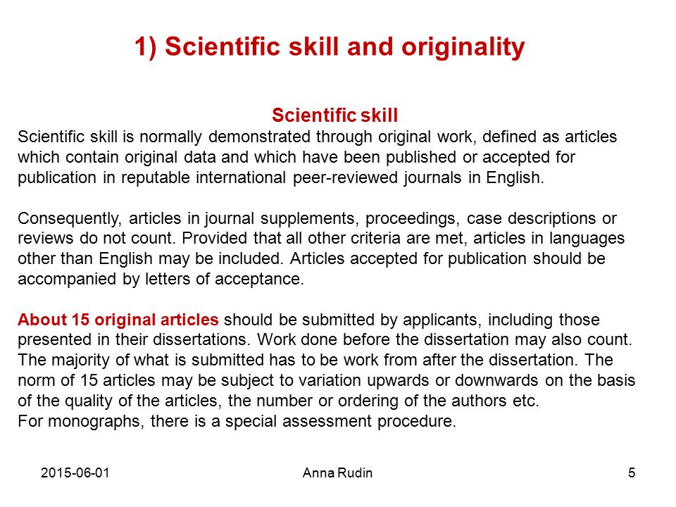 Scientific Essay Examples
