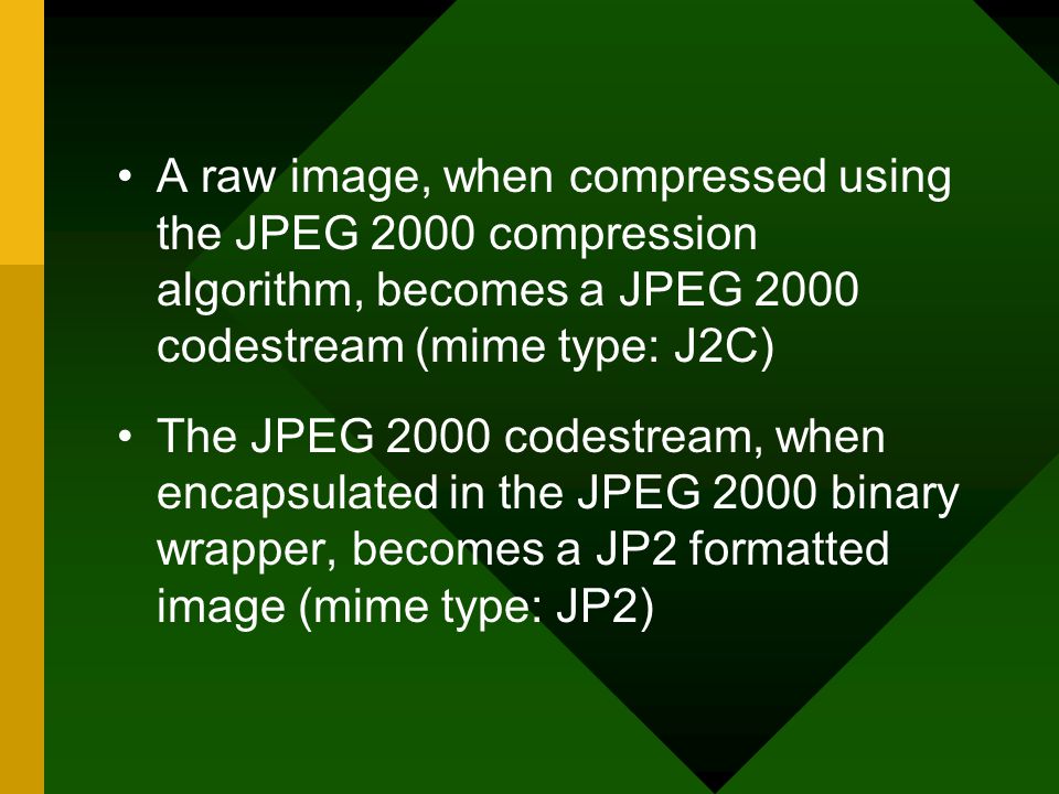 jpeg 2000 as a pds archive format supplementary material working jp2 format