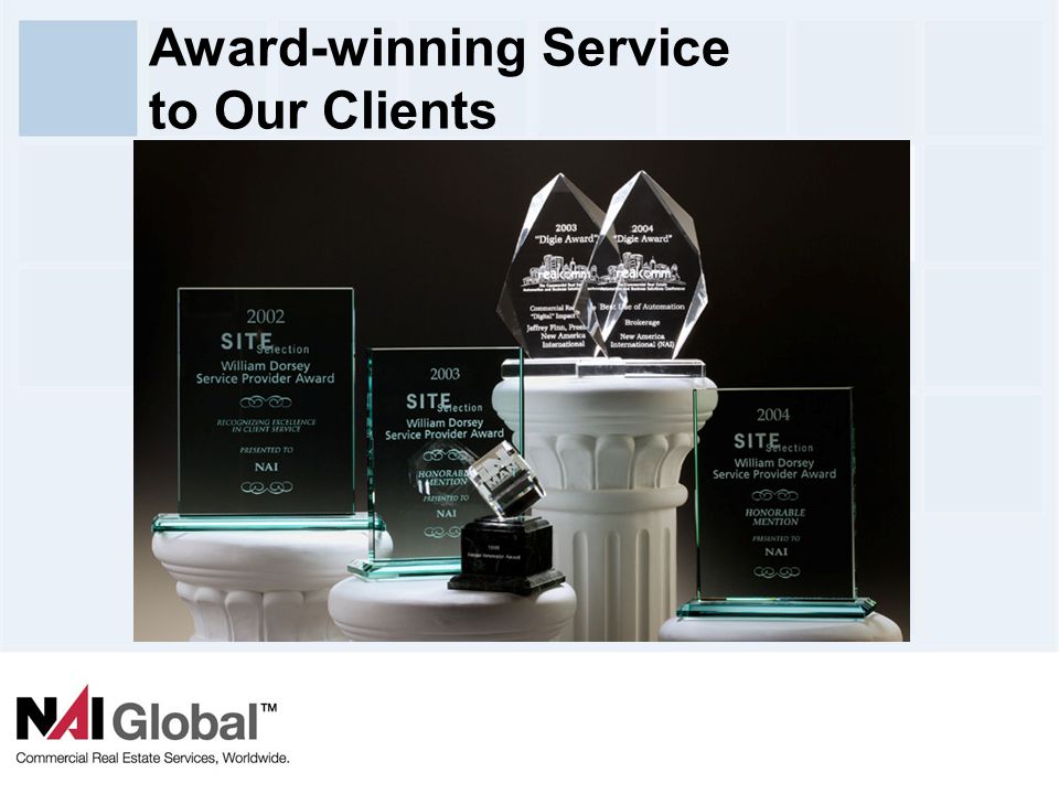 11 Award-winning Service to Our Clients
