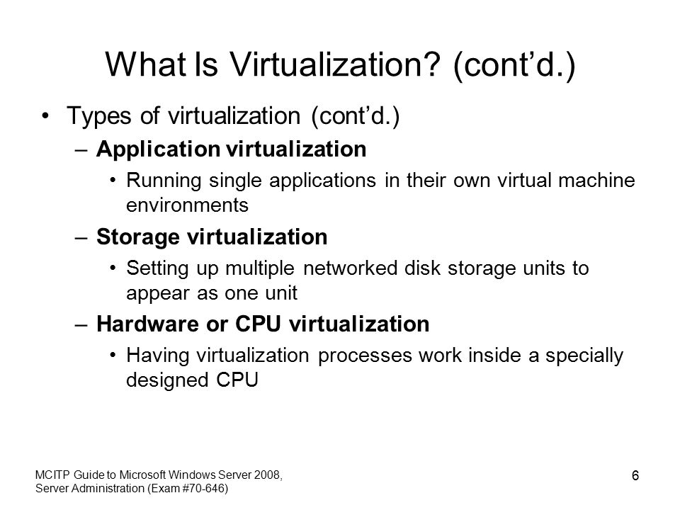 What Is Virtualization.