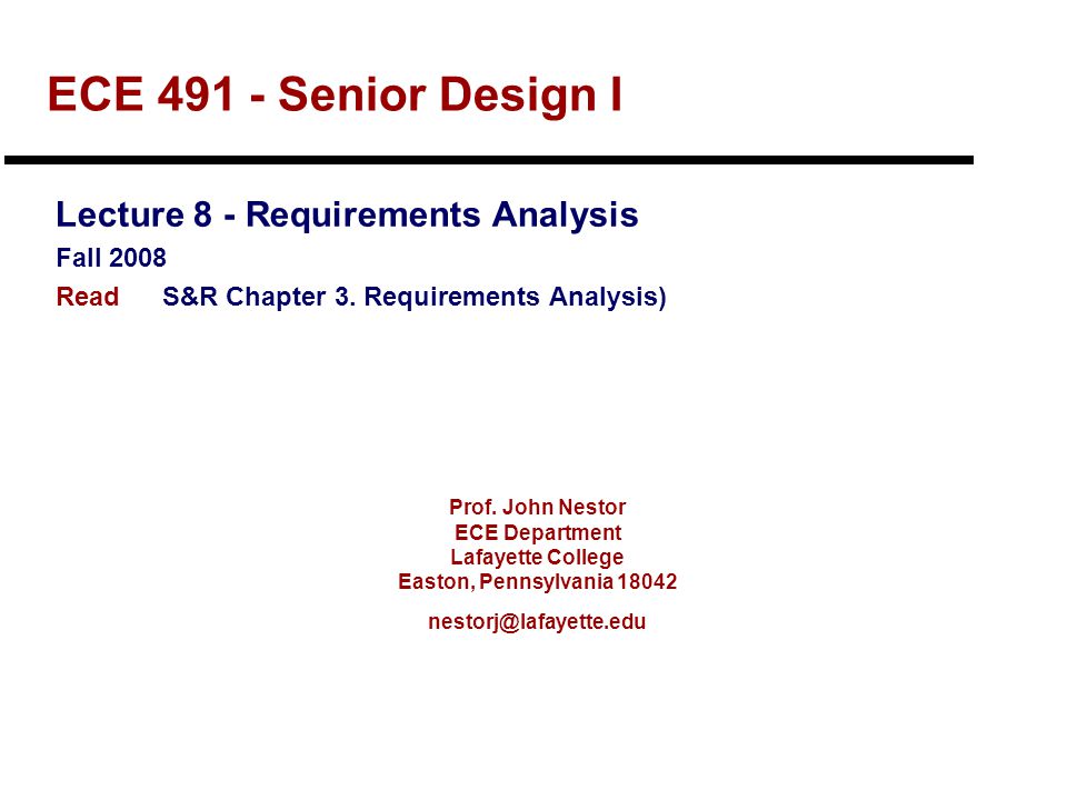 ece requirements
