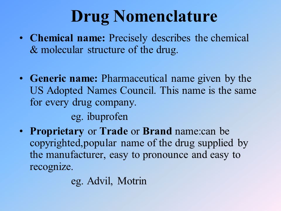 GENERIC DRUG GUIDE generic drug guide: