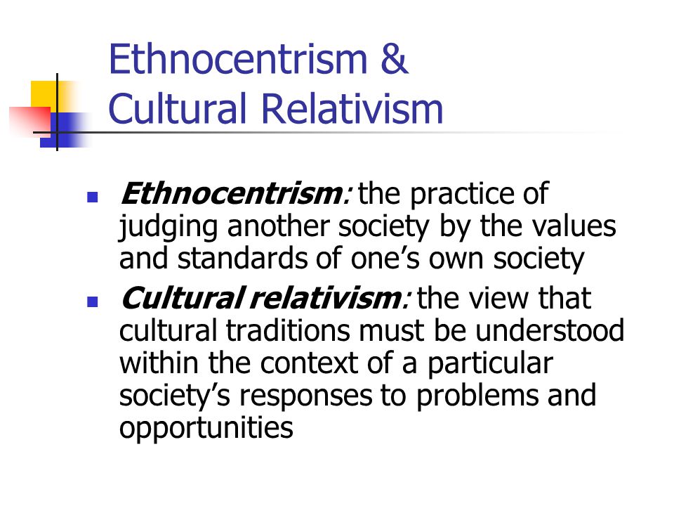 understanding ethnocentrism Understanding ethnocentrism and its relation to race in public health research is particularly important in the united states because of its history of using race in. understanding ethnocentrism Understanding ethnocentrism and its relation to race in public health research is particularly important in the united states because of its history of using race in.