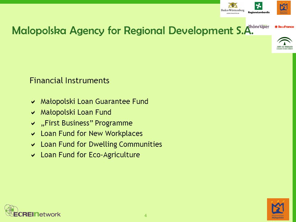 4 Malopolska Agency for Regional Development S.A.