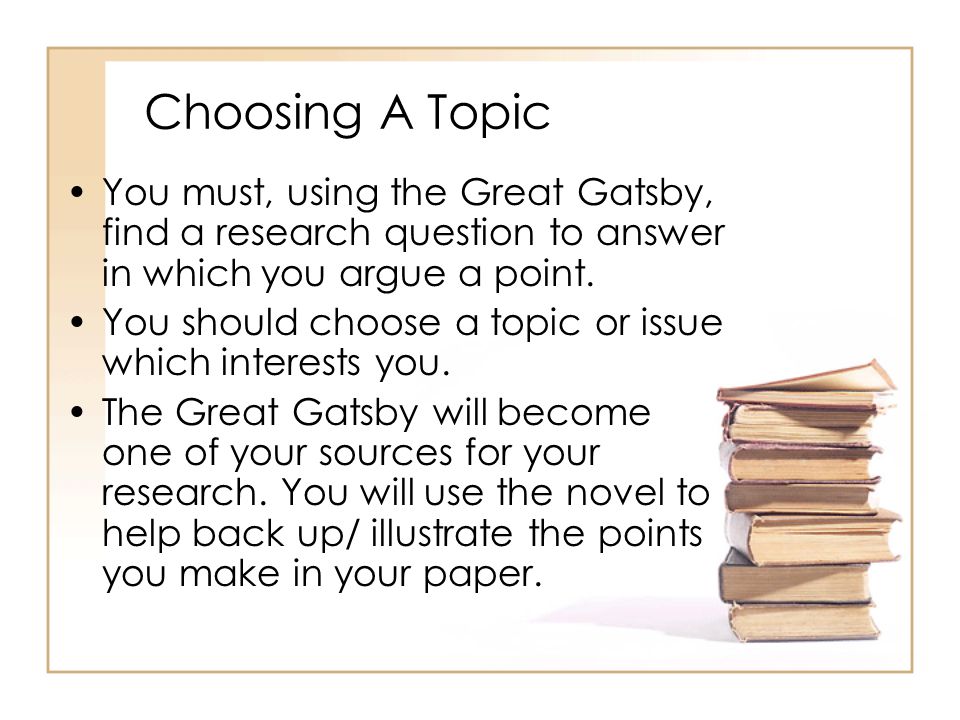 Topics For An Argumentative Research Paper