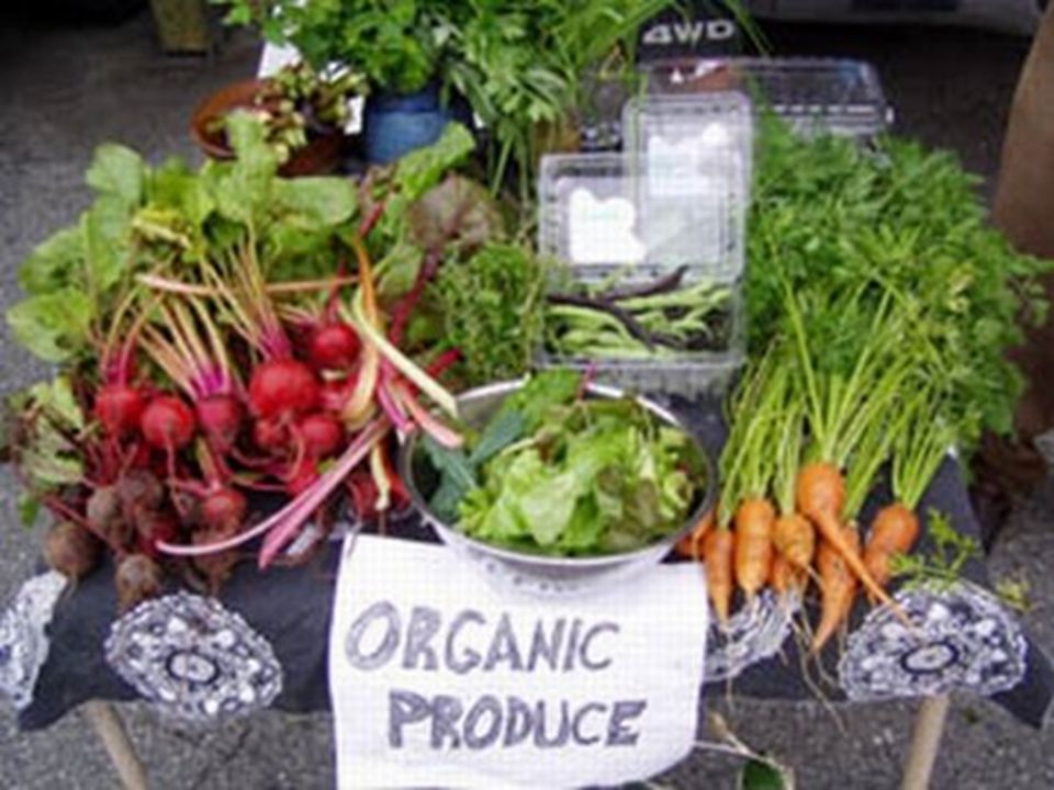 Overview of organic produce