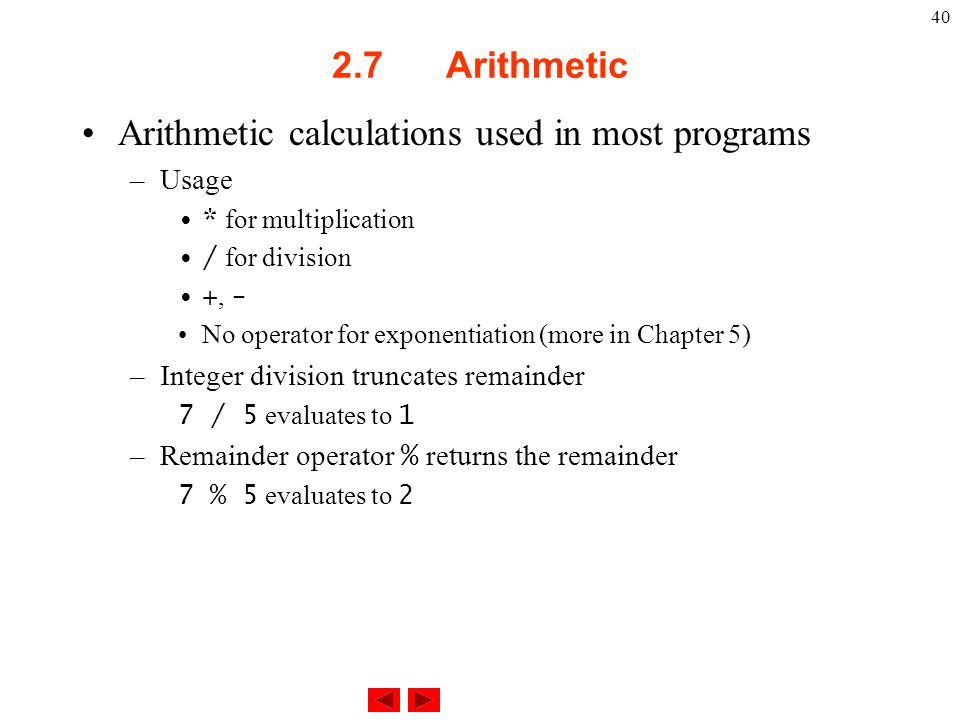 Simple C Program Using Arithmetic Operators