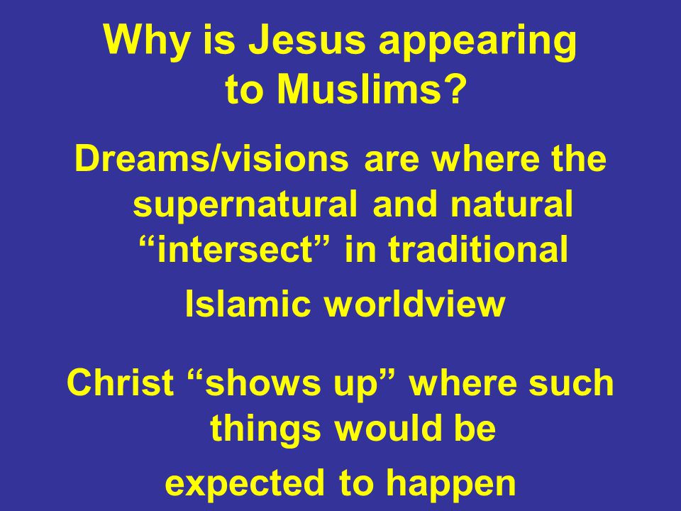 Image result for jesus appears to muslims