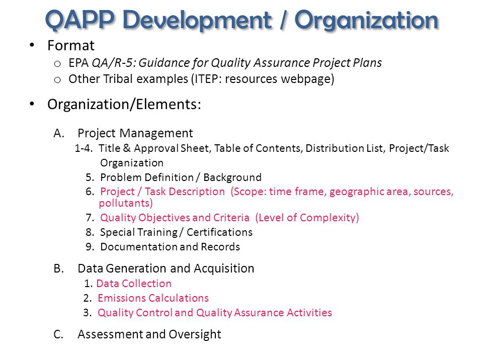 preparation of an emissions inventory for citizen potawatomi nation format task organization