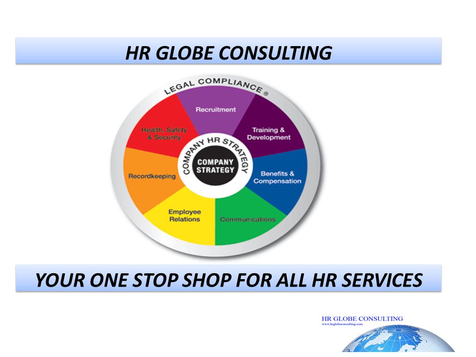 YOUR ONE STOP SHOP FOR ALL HR SERVICES HR GLOBE CONSULTING