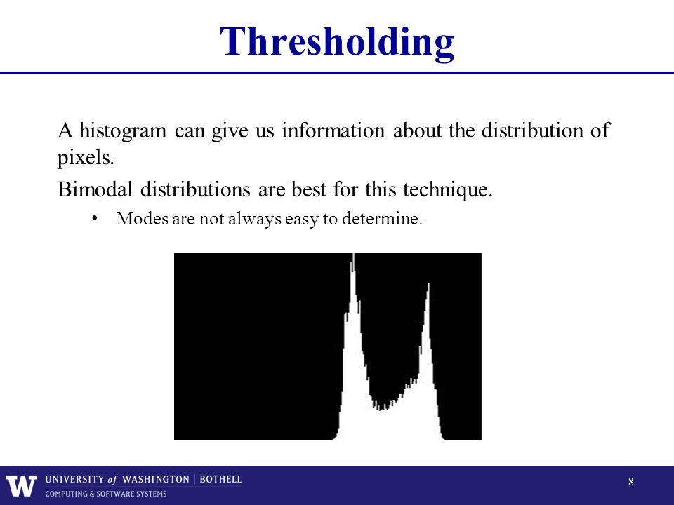 histogram thresholding histogram thresholding