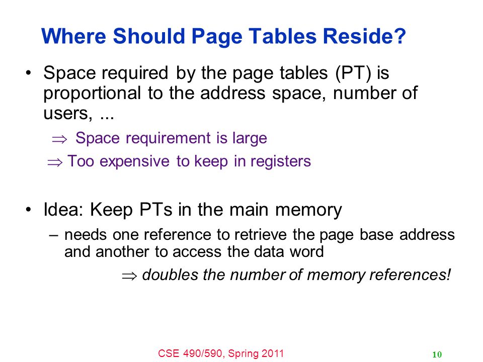cse 490 590 computer architecture