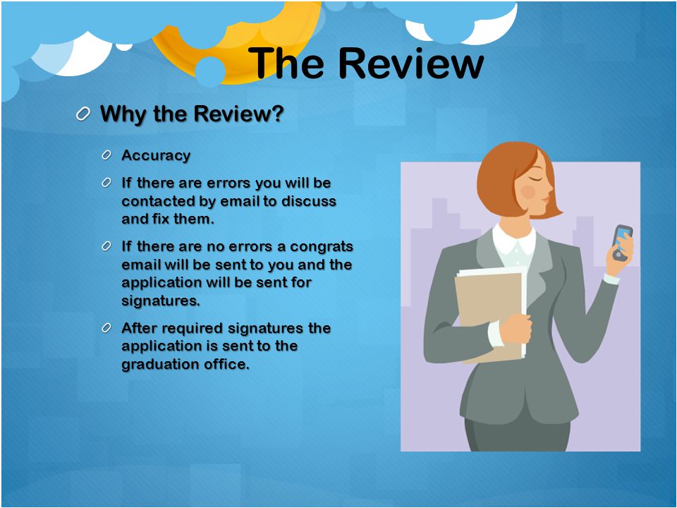 The Review Why the Review.