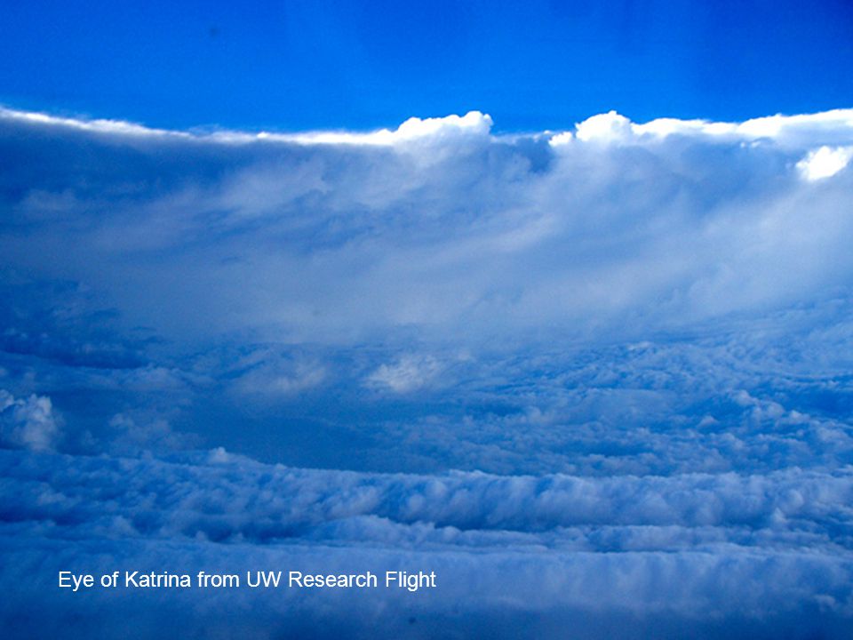 Eye of Katrina from UW Research Flight