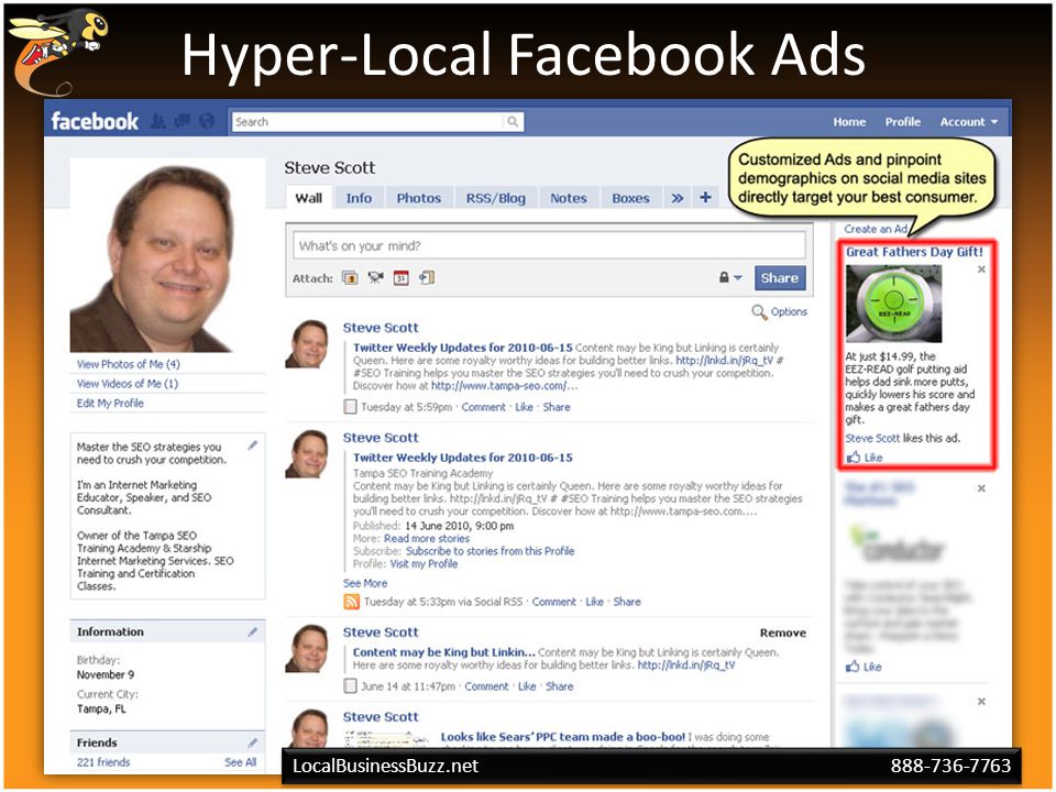 Hyper-Local Facebook Ads LocalBusinessBuzz.net