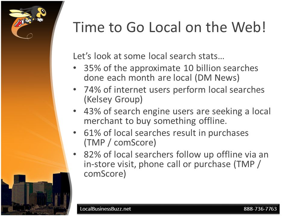 Time to Go Local on the Web.