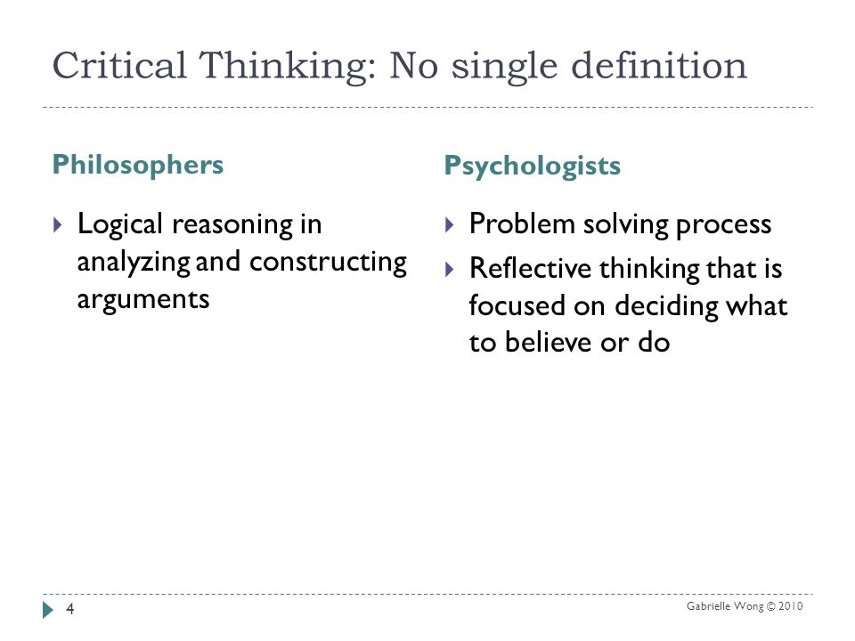 critical thinking and logical reasoning critical thinking and logical reasoning
