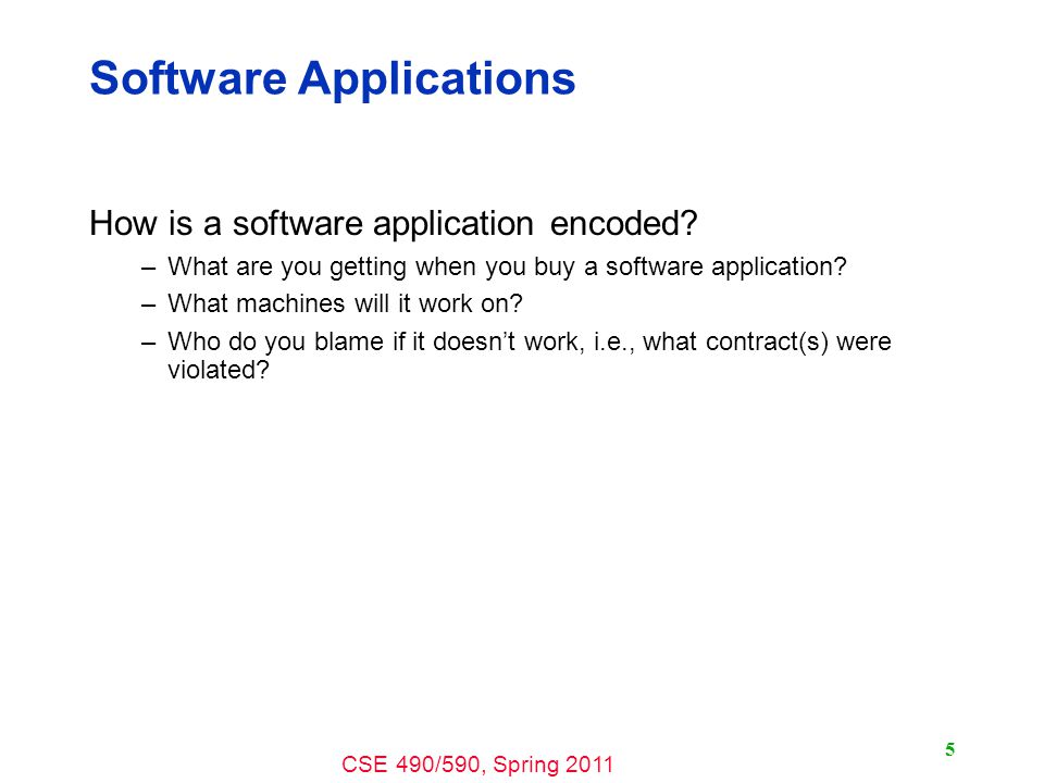 cse 490 590 computer architecture