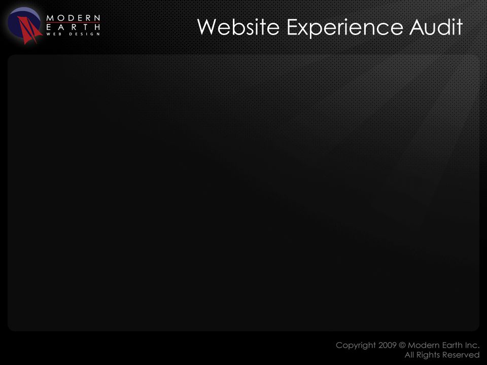 Website Experience Audit