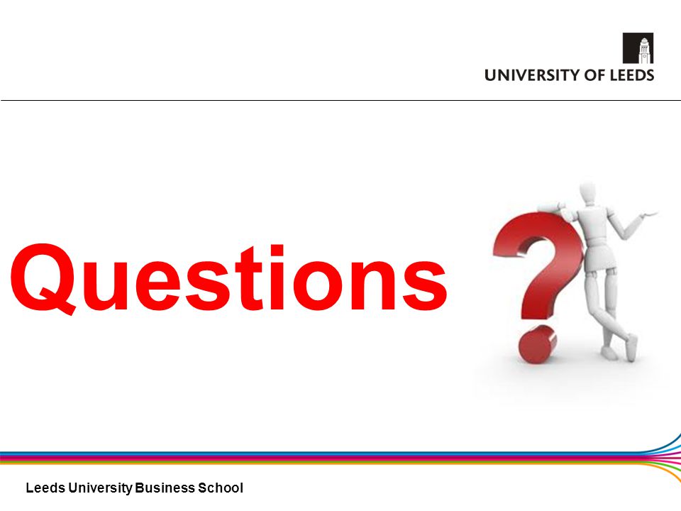 Leeds University Business School Questions