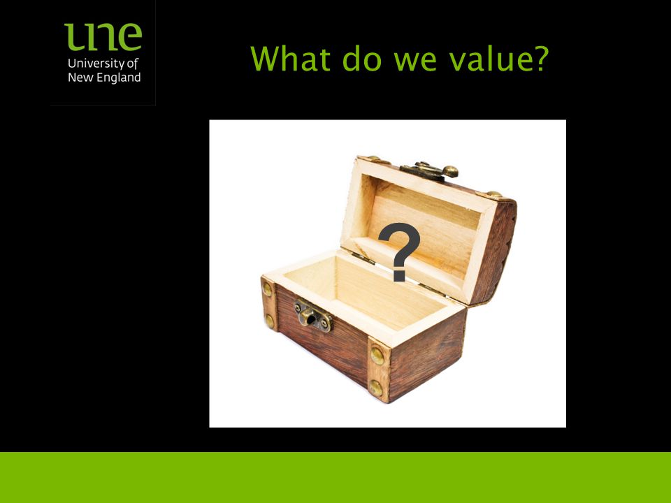 What do we value