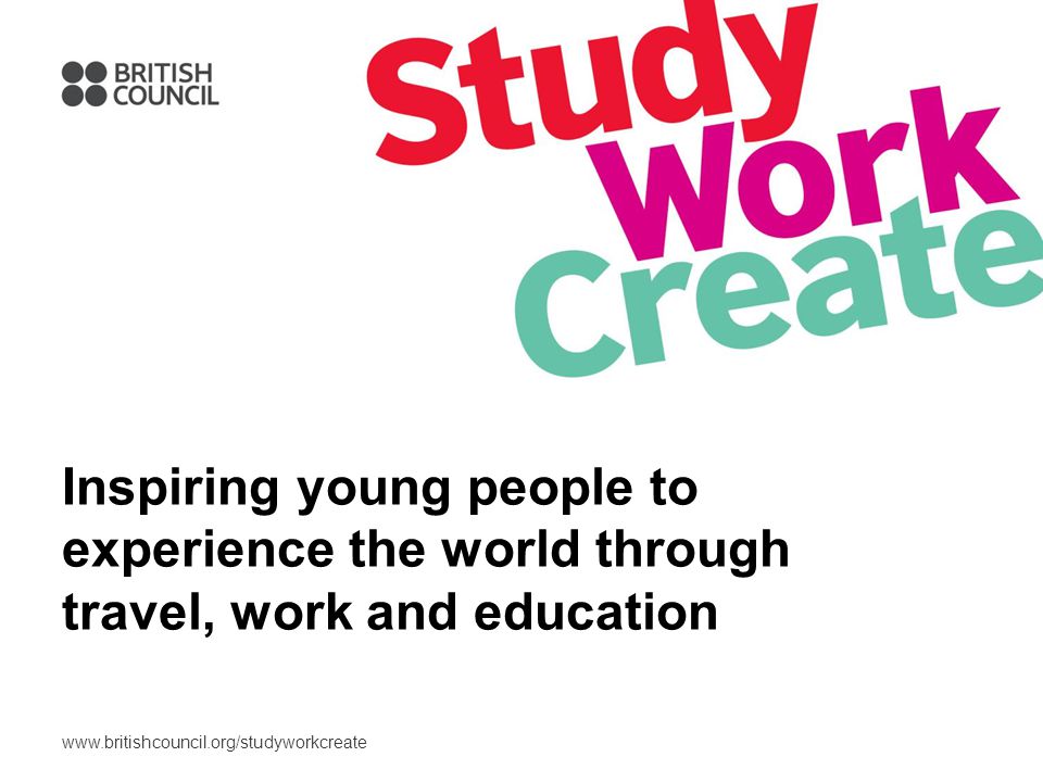 Inspiring young people to experience the world through travel, work and education