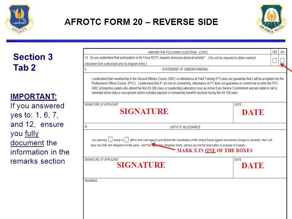 new student orientation welcome to afrotc det 380 i n t e g r i t y afrotc form 28