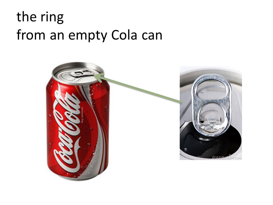 Image result for ring from an empty cola