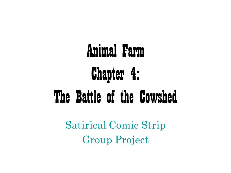 Animal Farm Conclusion Essay