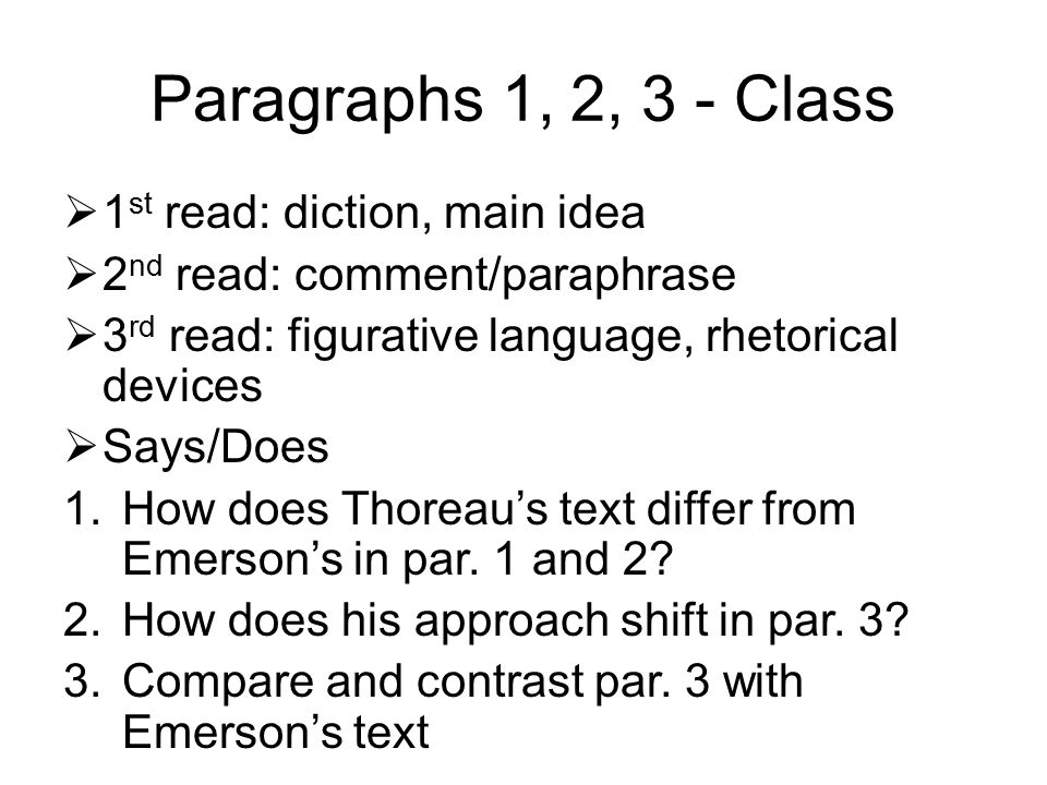 emerson and thoreau comparison emerson and thoreau comparison