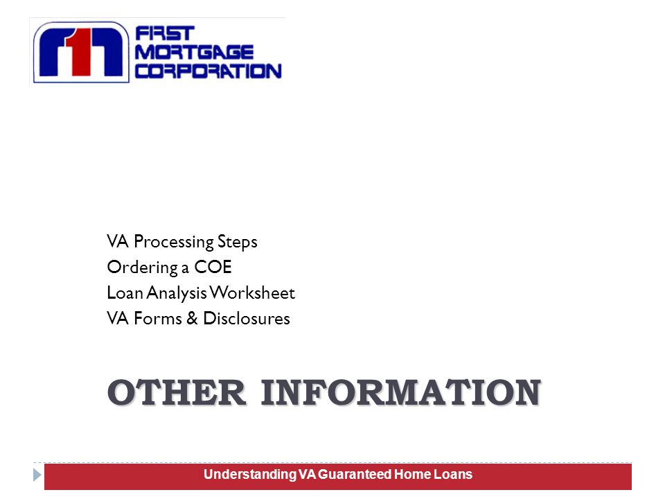 Printables Va Irrrl Worksheet va guaranteed home loans training serve the mortgage lending needs processing steps ordering a coe loan analysis worksheet forms disclosures 93 other information