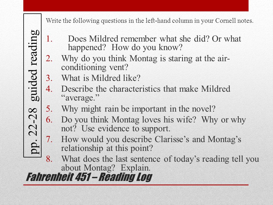 fahrenheit 451 essay topics