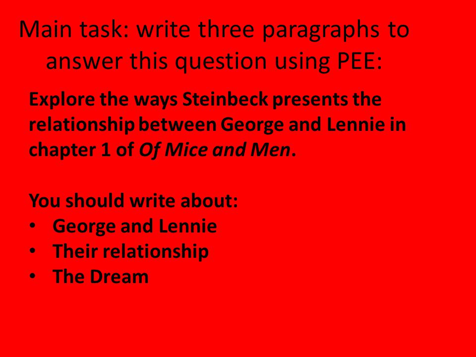 Of Mice And Men Lennie Essay