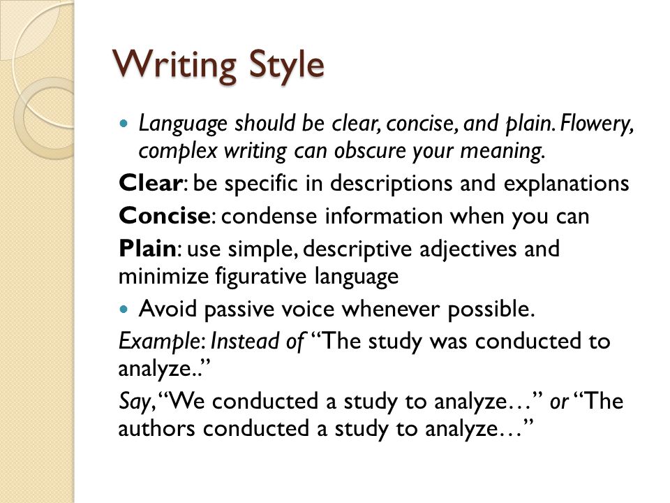 american psychological association style of writing