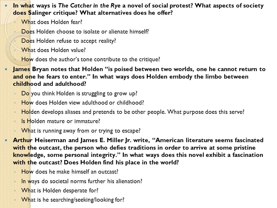 catcher in the rye essay on maturity S maturity at the beginning of the book differ how does holden's maturity change throughout catcher in the rye wrote an essay on exactly. catcher in the rye essay on maturity S maturity at the beginning of the book differ how does holden's maturity change throughout catcher in the rye wrote an essay on exactly.