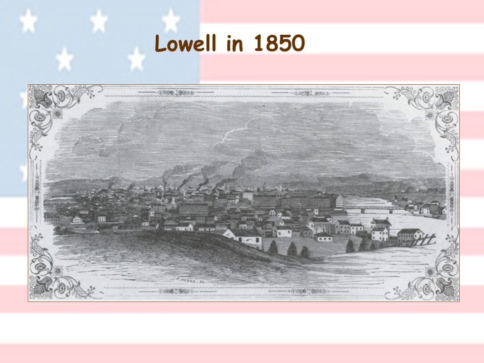 Lowell in 1850