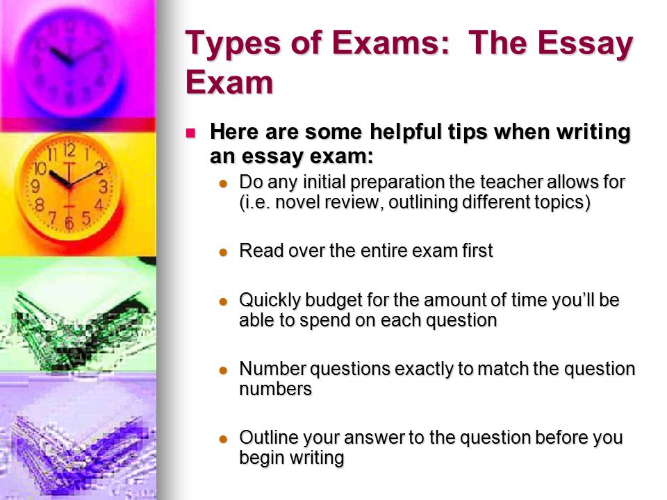Essay Test Taking Strategies - Test Taking Tips