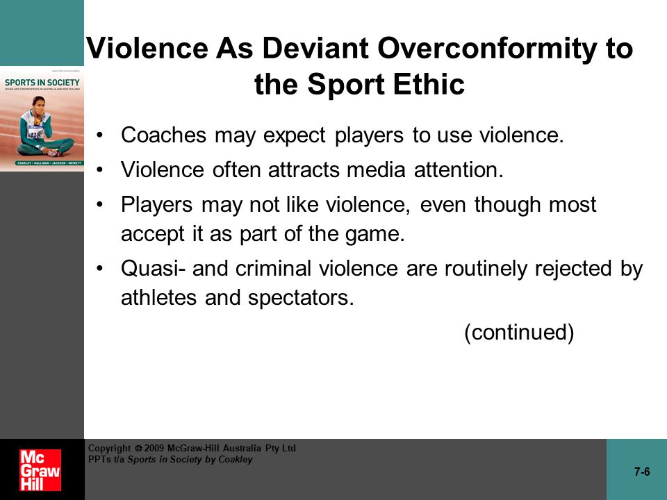 a review of violence in sports and society a review of violence in sports and society