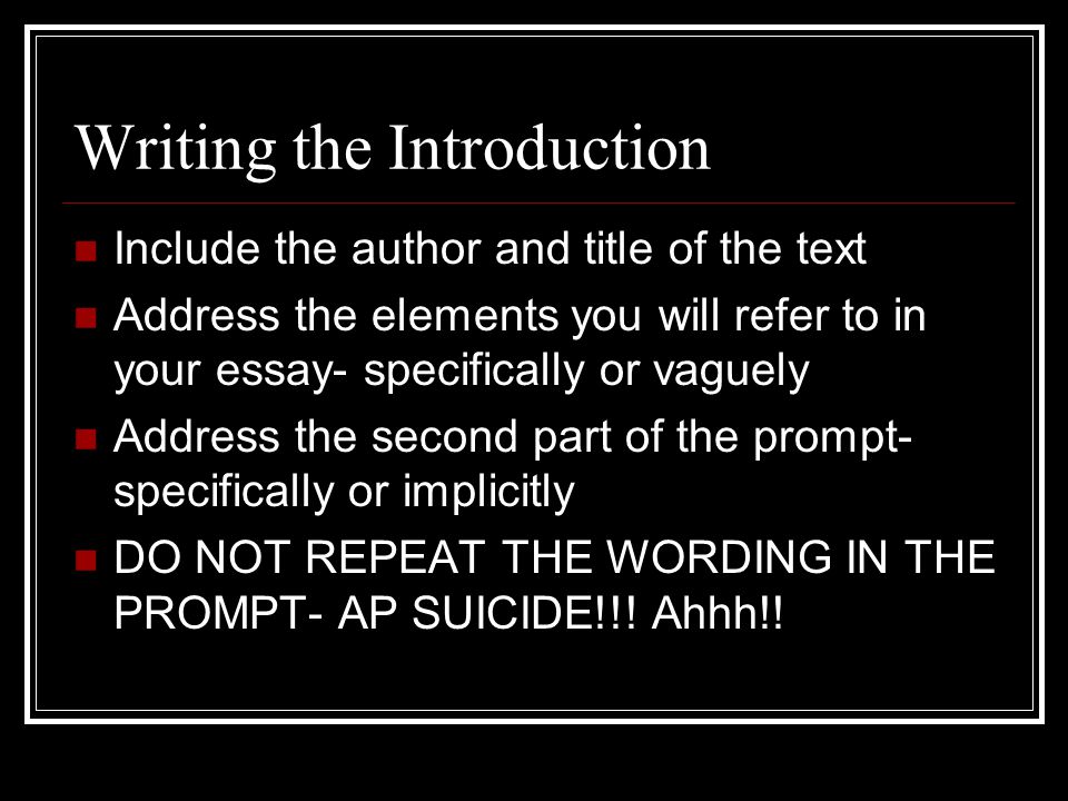 good sat essay examples
