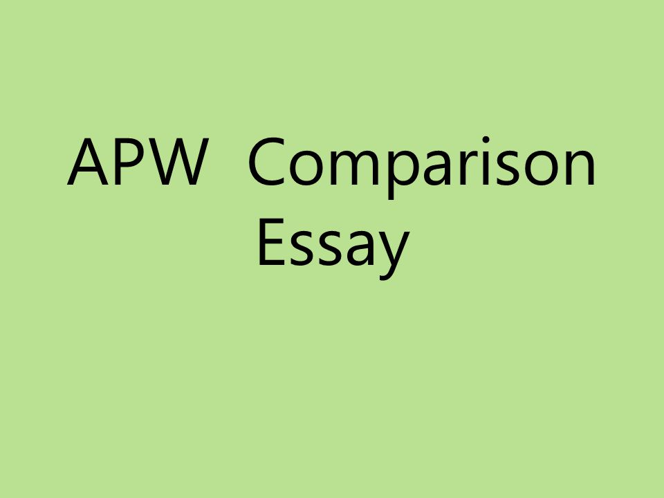 Ap world history comparative essay rubric college board