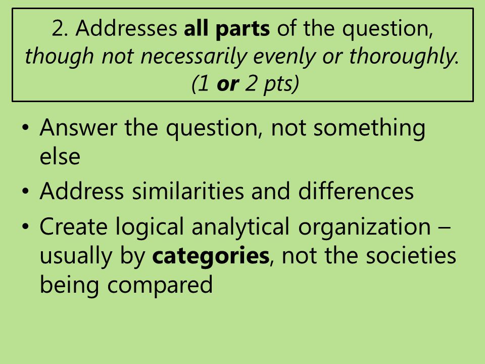 ap world comparative essay rubric ap world comparative essay rubric