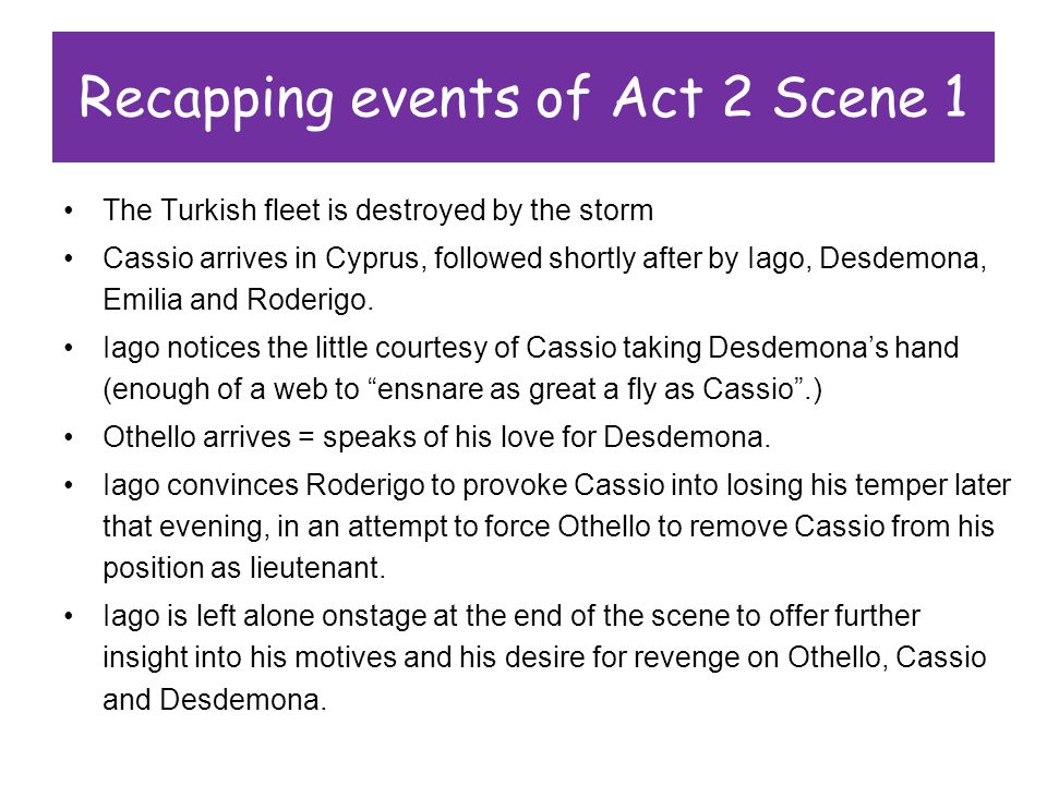 Othello Essay Topics