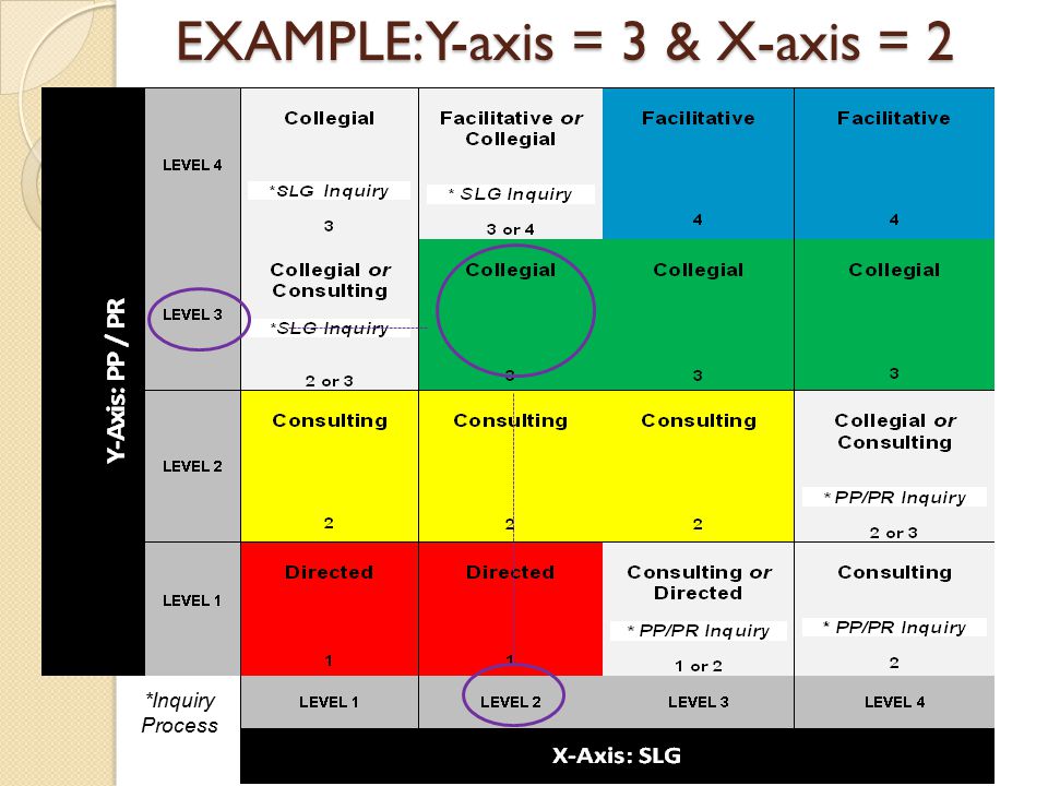 *Inquiry Process EXAMPLE: Y-axis = 3 & X-axis = 2