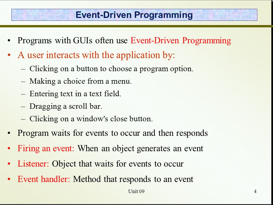 making an event program