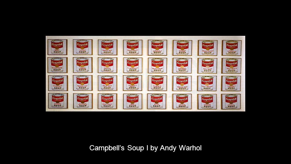 Art Work Campbell’s Soup I by Andy Warhol