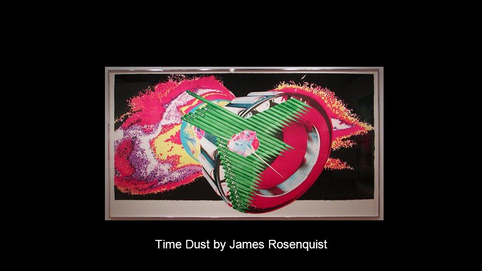 Art Work Time Dust by James Rosenquist